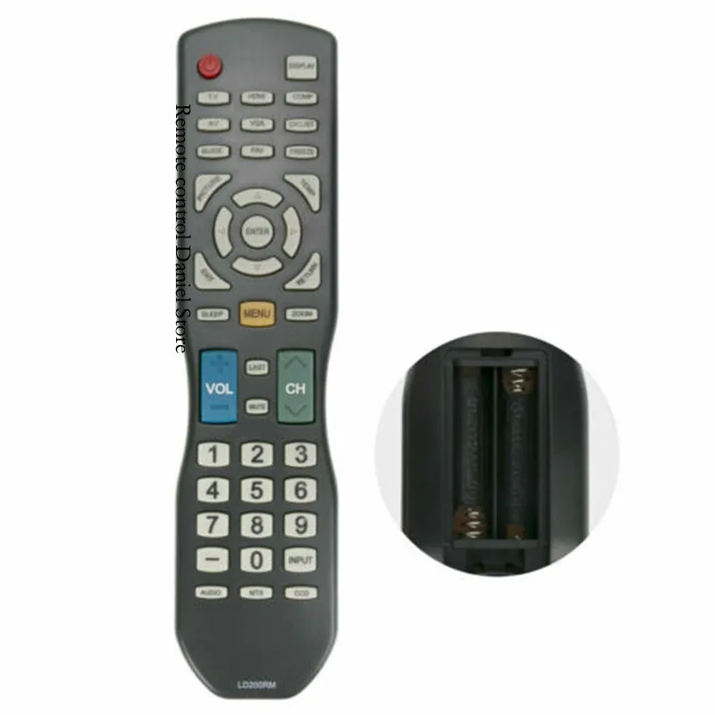 LD100RM الأصلي المستخدم لجهاز التحكم عن بعد للتلفزيون APEX LD3249 LD3288 LD3288M VR4625