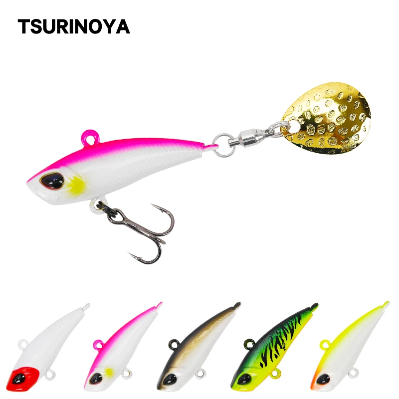 TSURINOYA Señuelo VIB metálico para lubina - Pesca de invierno