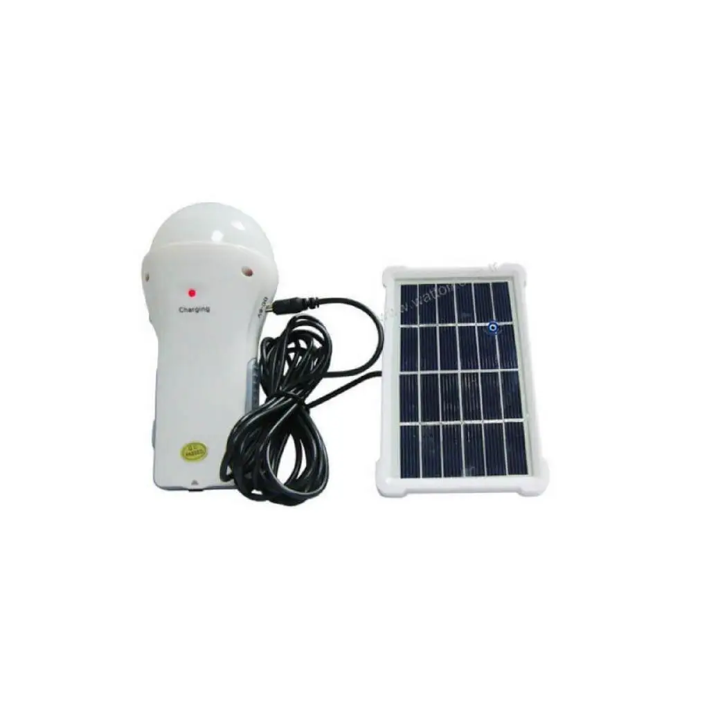 Watton WT200 Solar Panelli Solarlı Rechargable Hand and Camping Lamp