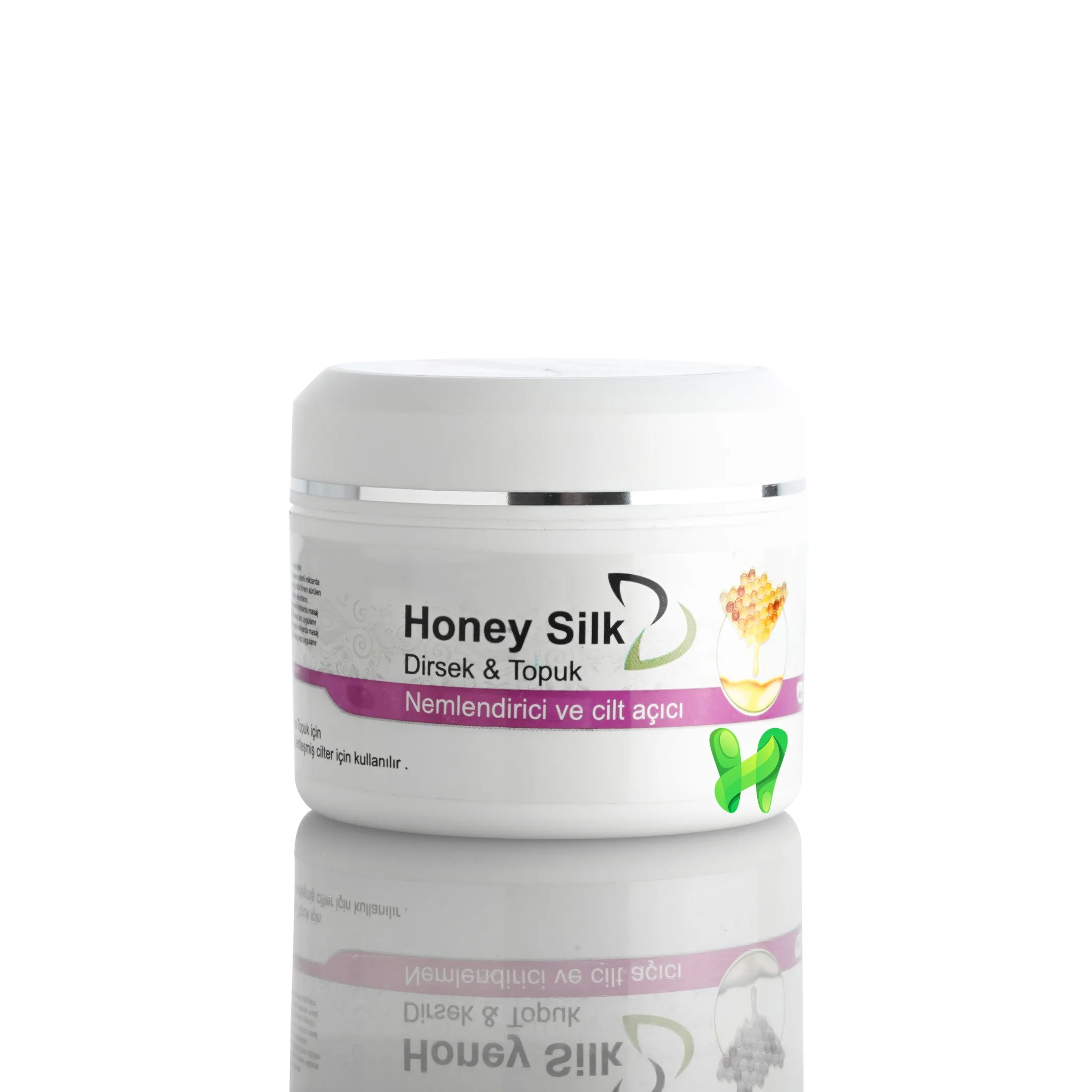 Honey Silk Cream, Elbow & Heel, with Honey & Bees Wax, Smoothing & whiting Cream, 120 ml