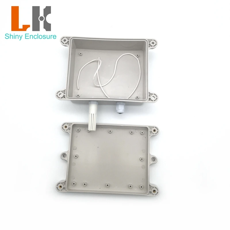 

Custom Outdoor Control Box 145x120x60mm IP65 Wall Mount Waterproof Electronic Equipment Temperature Humidity Sensor Enclosure