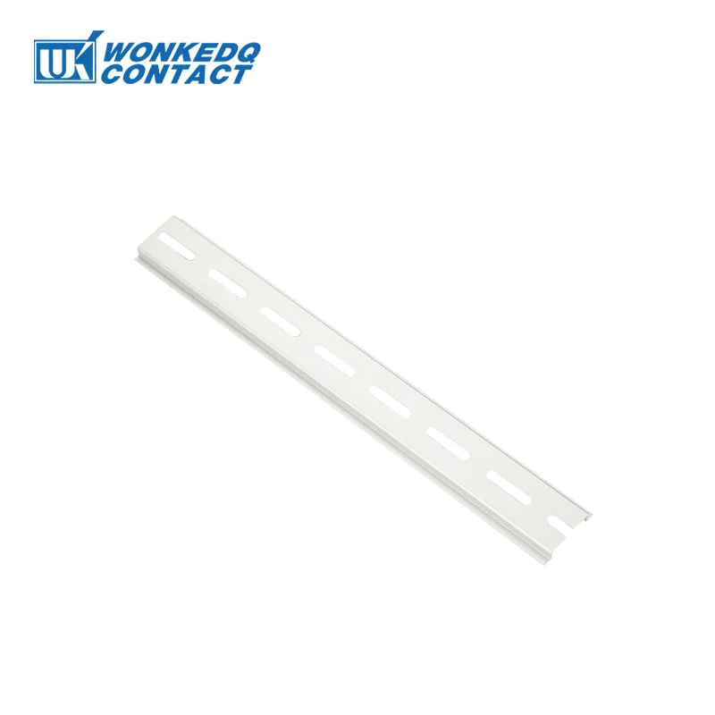 NS35-AL-1.5 Aluminium DIN Rail Thickness 1.5/Spacing 35mm/Length 20/30/40/50 cm Universal Terminal Block Mounting Din Rail NS 35