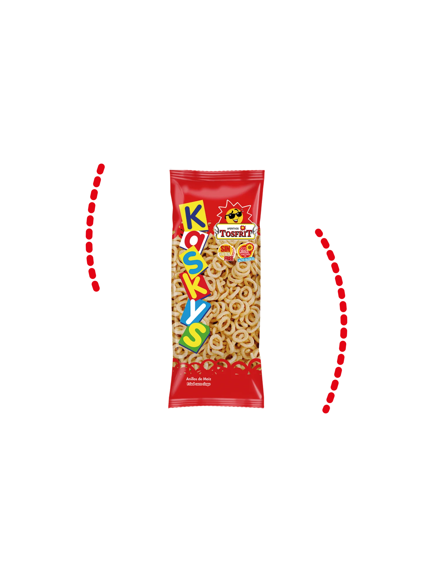 Tosch kaskys-brincos fritos, 120g x 12ud