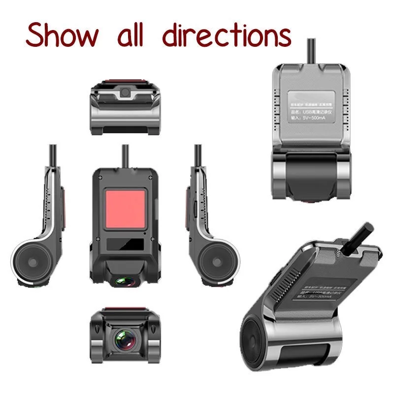 2022 versteckte Android Navigation Multimedia Player USB Recorder DVR ADAS Zink-legierung Shell USB AI Fahrer Fahren Analyse Dash Cam