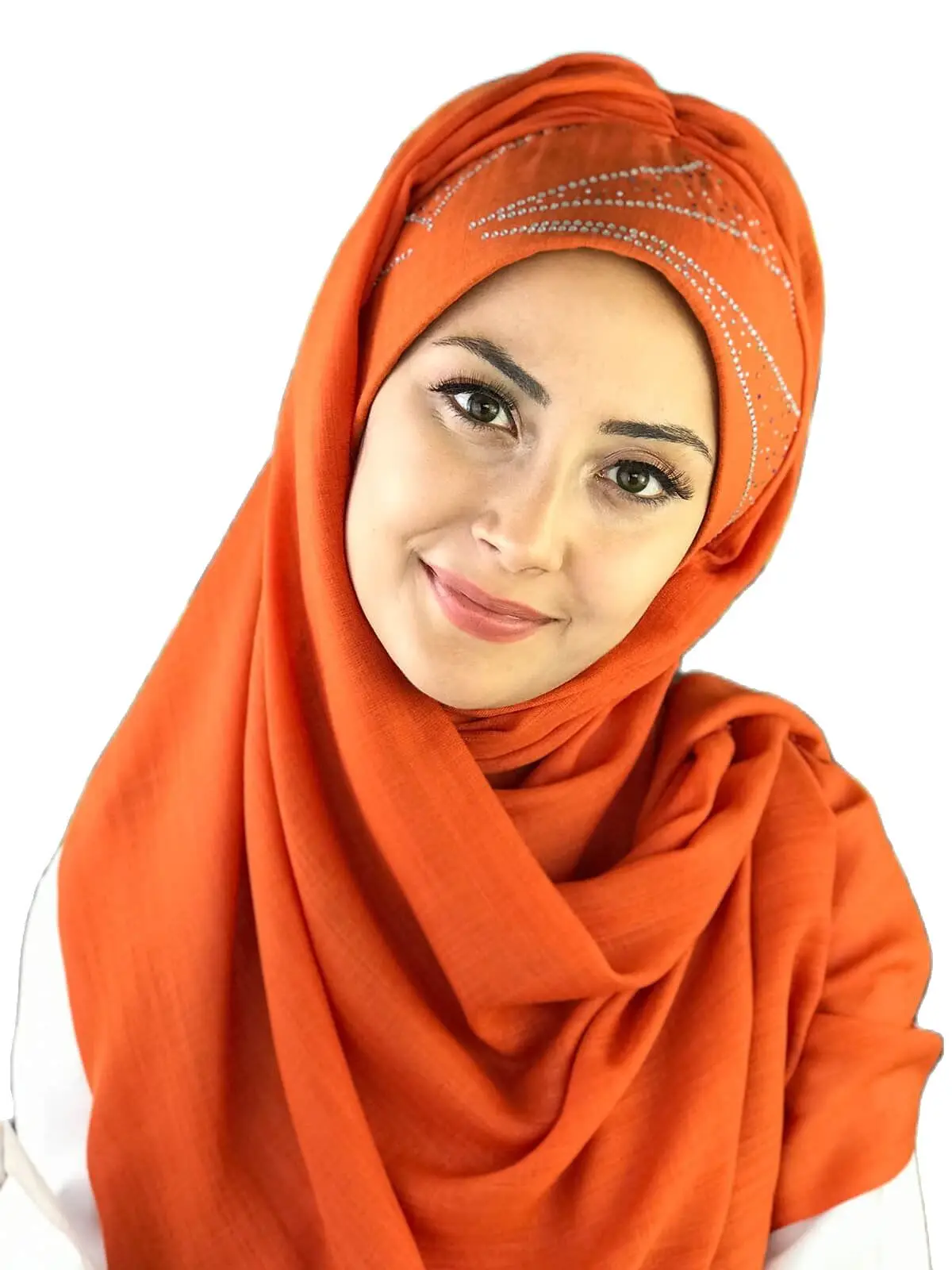 2022 New Fashion Hijab Women Muslim Islamic Turban Scarf Hat Foulard Silver Sequin Printed Comet Pattern Open Tile Ready Shawl