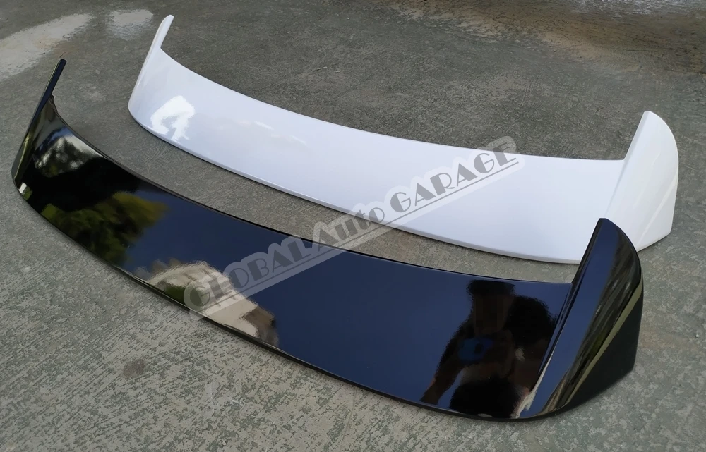 Para seat leon mk3 2012-2020 spoiler auto acessório universal spoilers carro para estilo do carro diffüser abas divisor preto