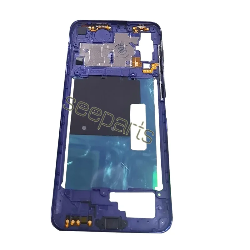 Boîtier de cadre moyen pour Samsung Galaxy A40, A50, A60, a70, Aconférence, Aaffair, A606, A705, remplacement de la plaque centrale de la lunette