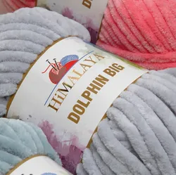 Himalaya Dolphin BIG Yarn Himalaya dolphin duża przędza 200g Super masywny masywny grubo dziergany szydełka aksamitna Chenille Merino wełna miękki koc dziecięcy Amigurumi