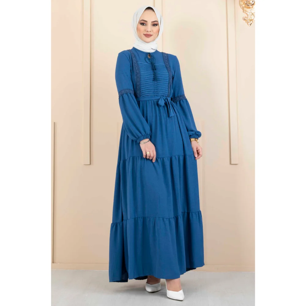 Ramadan Hijab abaya per le donne vestono musulmano islam turbante sciarpa 2022 velo abbigliamento di lusso lunghi set da sposa moda modesto aperto