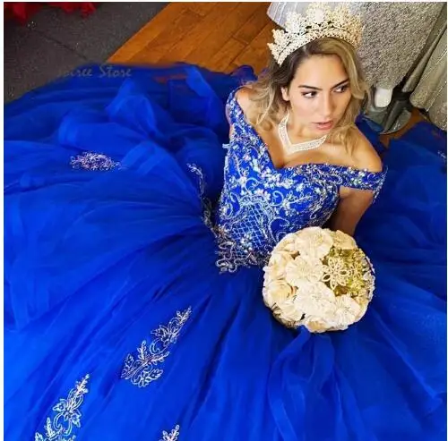 Vestido de novia de tul clásico para niña, traje de Quinceañera de 15 años, de otoño, WQ9775, 2022