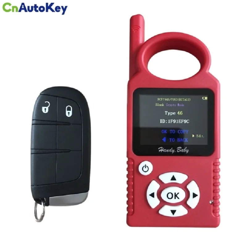 CN017003 OEM Smart Key for Fiat Freemont 2011-2015 3 Buttons 433MHz PCF 7953/7945 46 Chip FCC M3N-40821302 Keyless Go