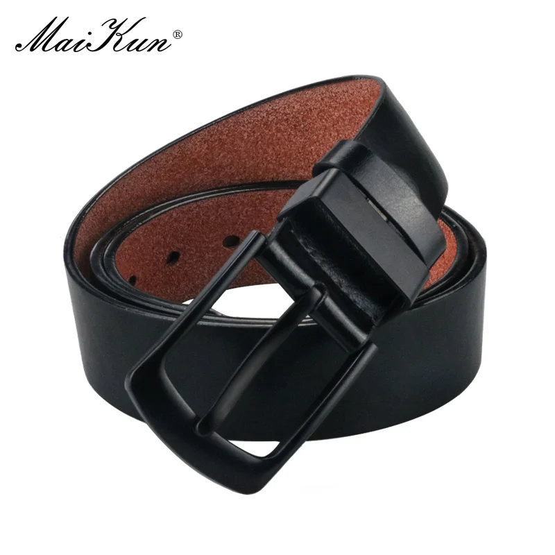 Maikun Fashion Business Belt For Men Casual Large Size Men\'s Luxury Designer PU Leather Belt