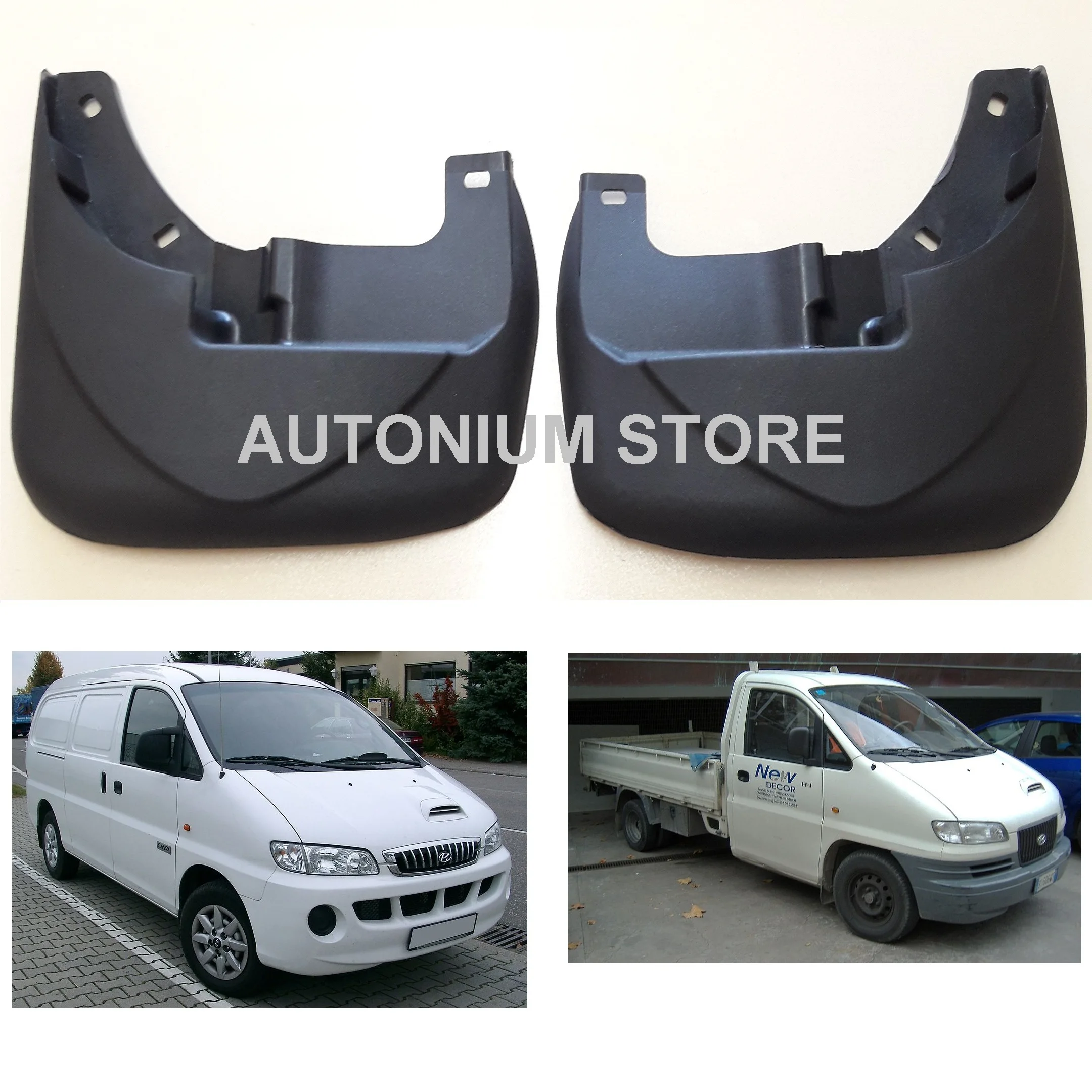 1 Pair Front Left Right Splash GuardsMudguard Mud Guard Mudflap Mud Flap for Hyundai Starex Libero H200 Satellite H-1 H1