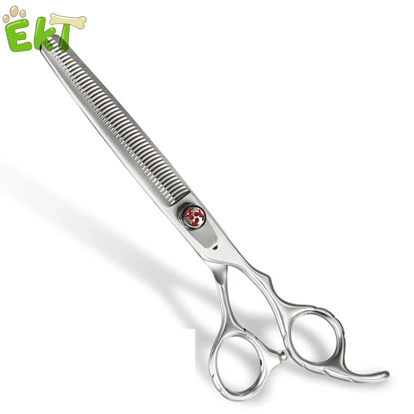 Ekthome dla psa Canin Hairdresser Stainless Steel Pet Grooming Scissors Doggy Thinning Shears SUS440C For Haircuts