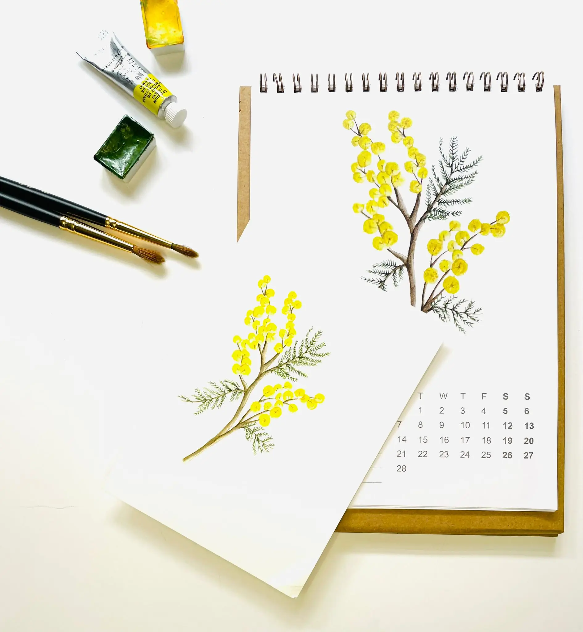 Papemus & Mf Craft Studio, Botanische Bureau Calender'