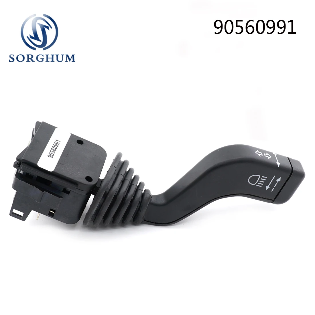 SORGHUM 90560991 Black Car Steering Column Stalk Switch For OPEL VAUXHALL Astra G 6240241 82200117 90228194