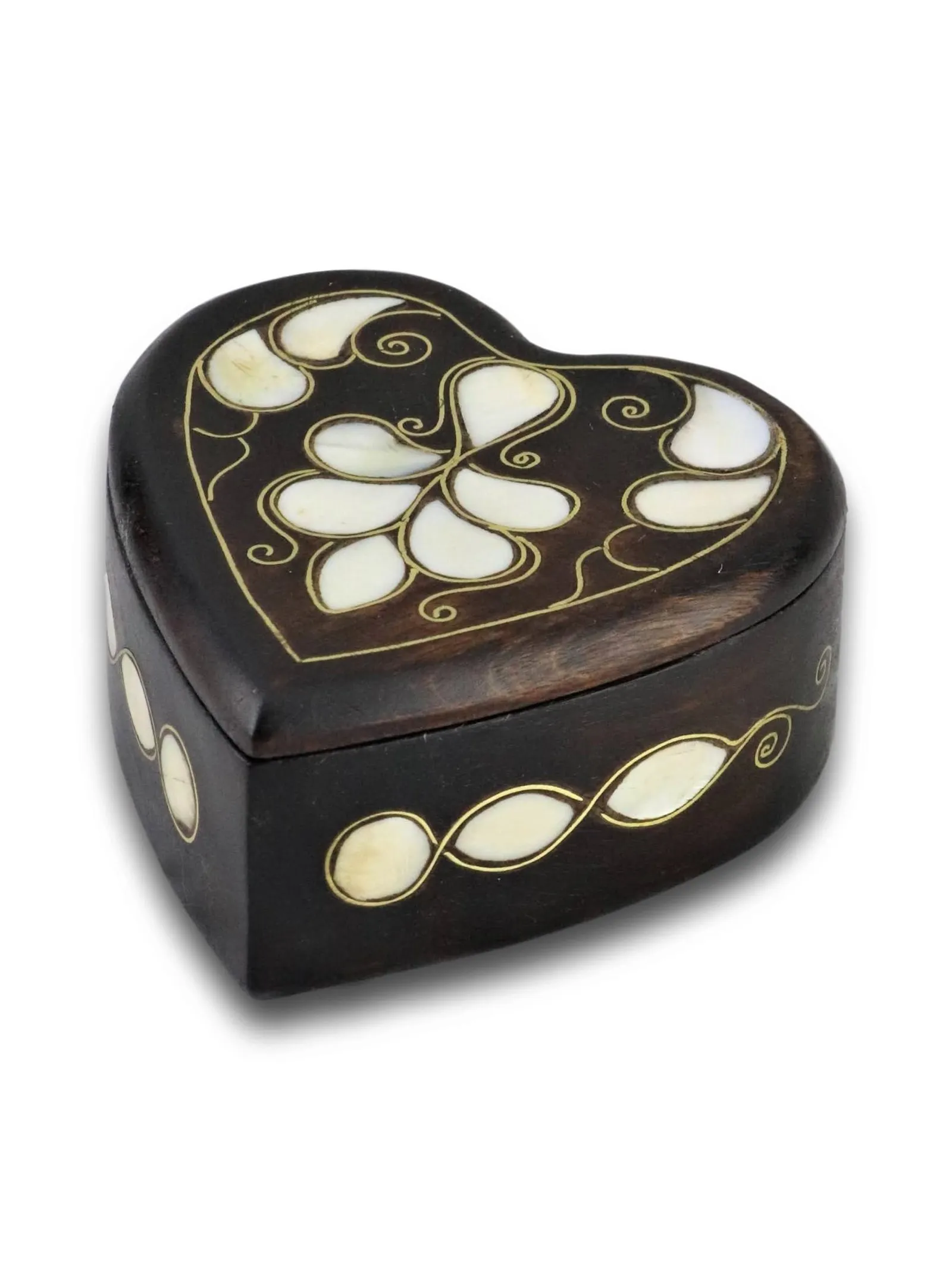 Sro Design Wooden Pearl Engraved Jewelry Box Authentic Elegant Stylish Special Hand Made Unique Private