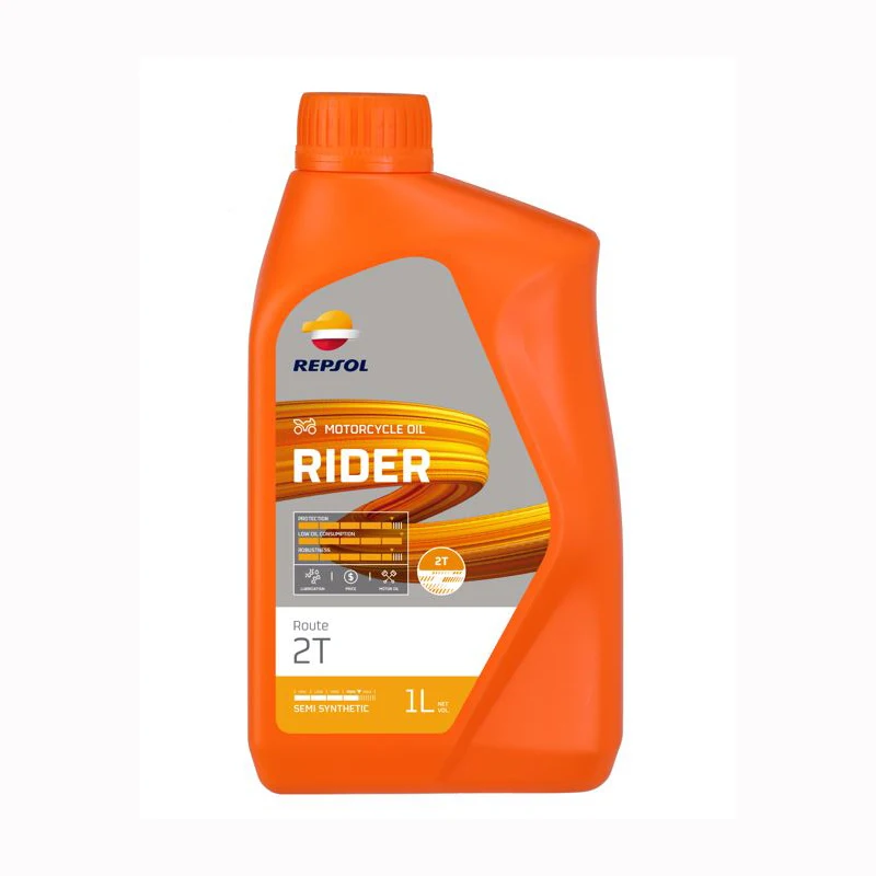 Repsol RPP2191ZHC-lubricant oil 100% for motorcycle 2T RIDER ROUTE 1 litre