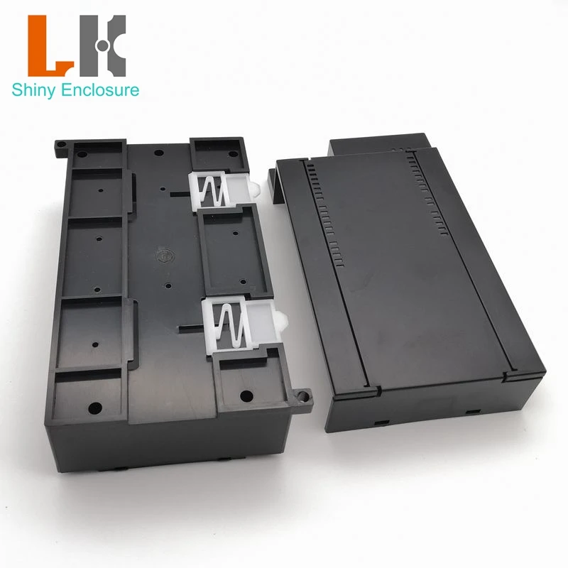 LK-PLC18 Mount Din Rail Enclosure ABS/PC Plastic Industrial Electrical Din Rail Enclosure 179x100x77mm
