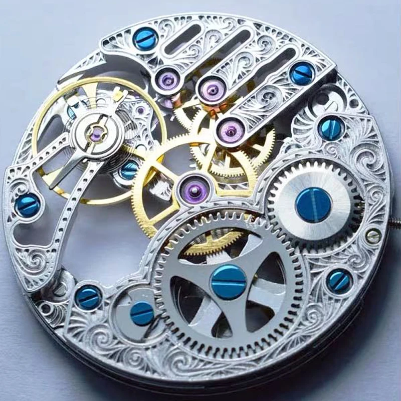 Genuine Seagull mechanical St3620k TY3620-2B SILVER Manual Skeleton Hand Winding ST36 movement parts ETA 6498 screw Part