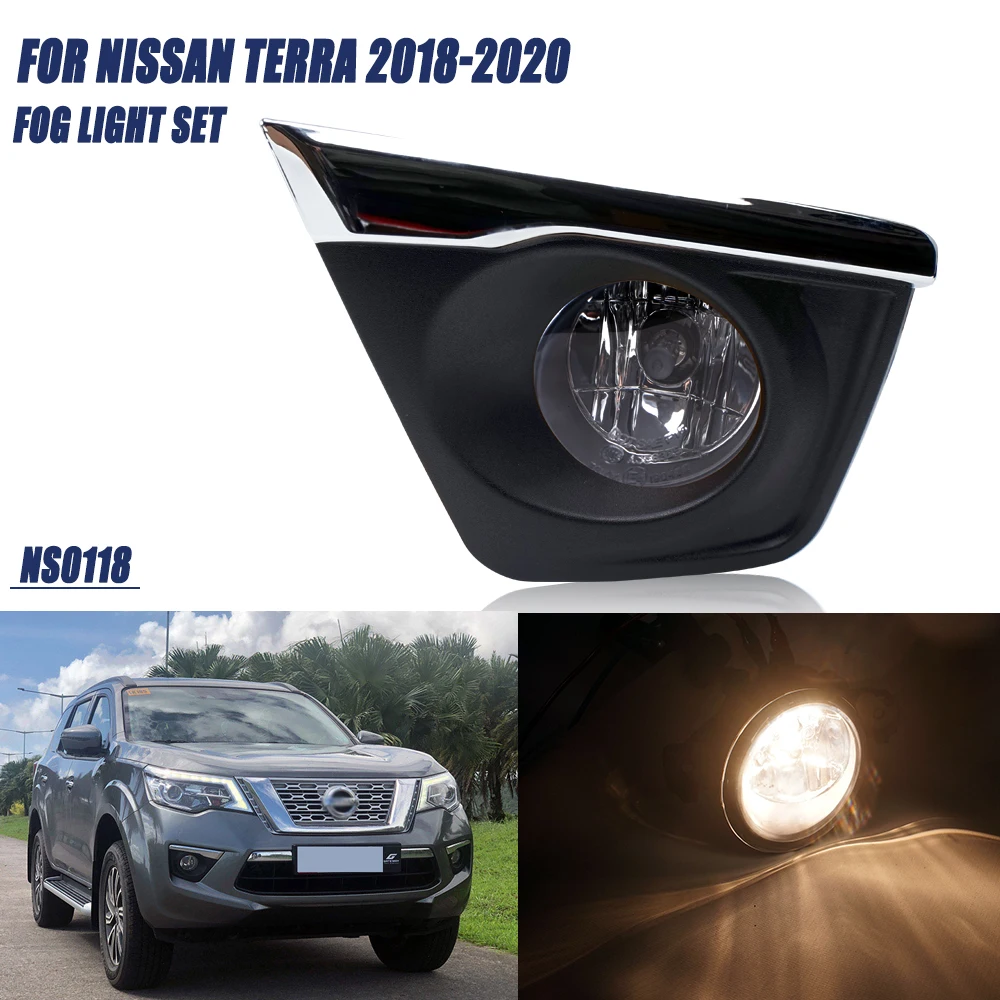 

DLAA For Terra 2018 2019 2020 Front Fog Lights Car Styling Spot Light Fog Lamps With Switch - 1 Pair