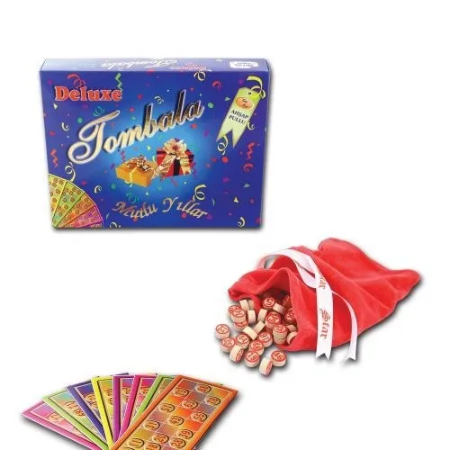 SIRMAK Deluxe Bingo Game - Wood Sequin, Turkey from Fast Delivery