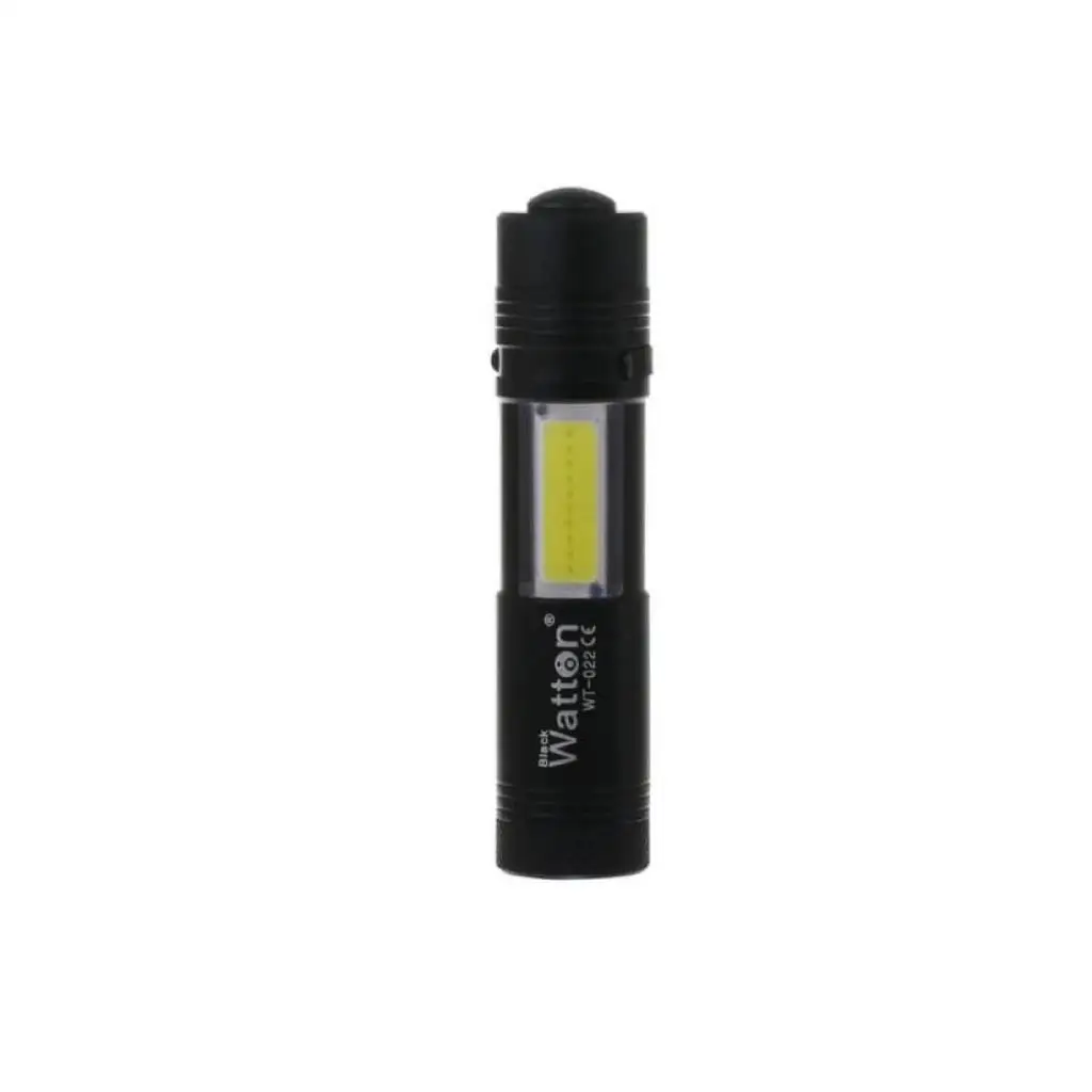 Watton Mini Powerful Rechargeable battery-Powered HANDHELD Camping Flashlight Multi-Function