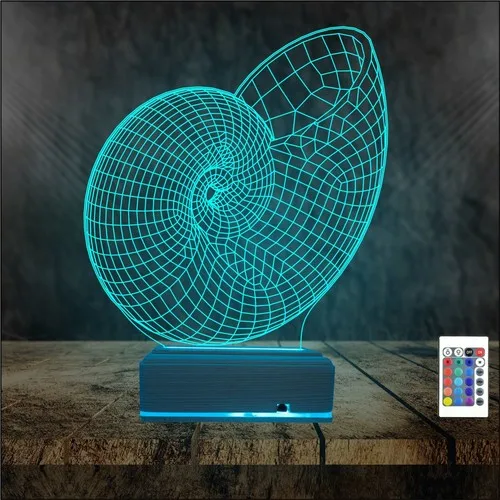 Algelsin 3D 3 Dimensional LED Geometric Design Table Lamp