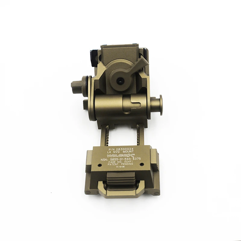 Imagem -05 - Visão Noturna Óculos Braços Ponte Rápido Ops Suporte de Capacete Breakaway Base Adaptadores Metal Wilcox L4g24 Nvg Mount