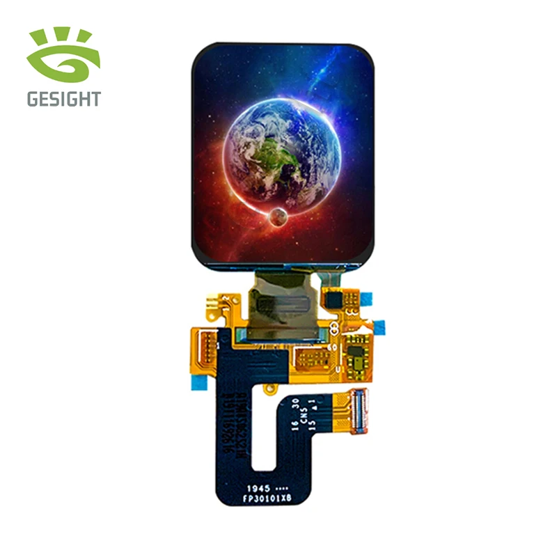 Gesight Display OLED da 1.78 pollici risoluzione 368X448 con Touch Screen capacitivo interfaccia MIPI/SPI per Smartwatch indossabile