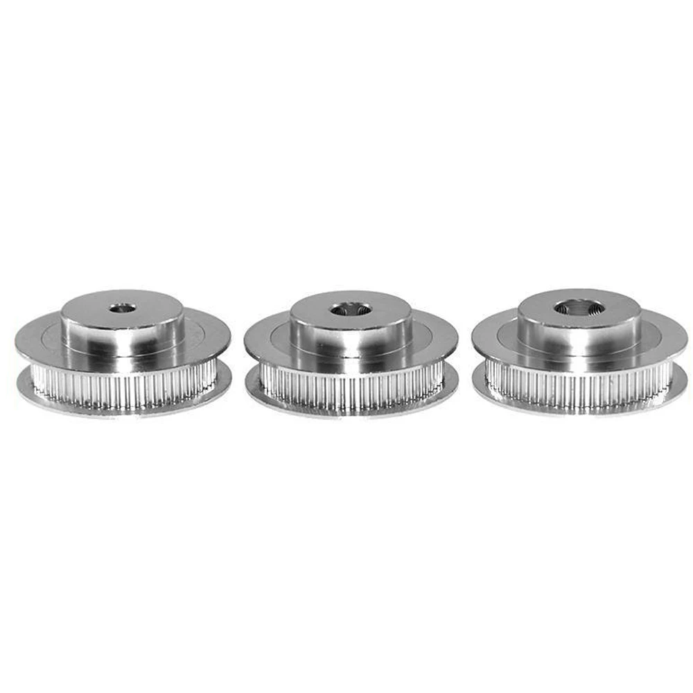 GT2 Timing Pulley 30-tooth 60-Teeth with 5mm or 8mm Bore Aluminum Gear for 3D Printer Parts Timing Belt 6mm 10mm