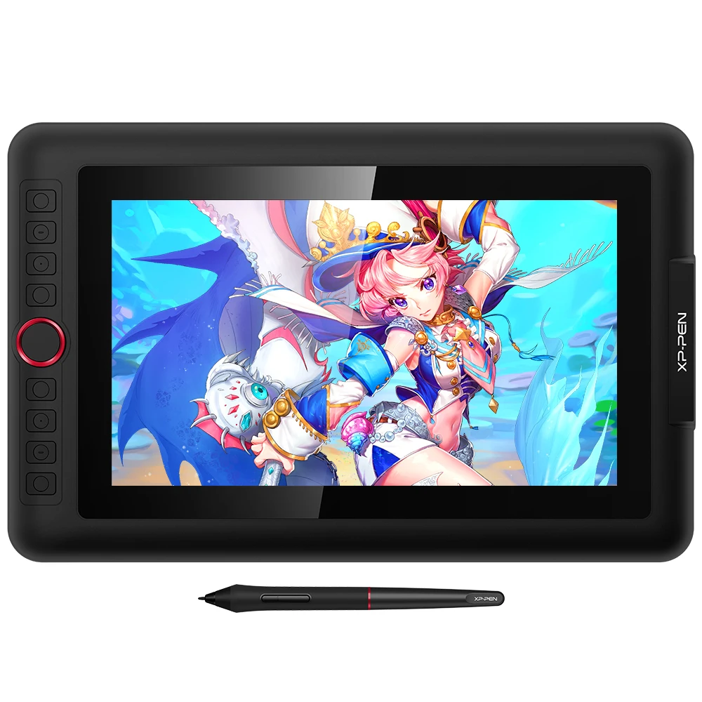 Xppen-Artist 12 proグラフィックタブレット,11.6インチ,描画用のデジタルディスプレイ,アニメーション,3Dモデリング,オンライン教育