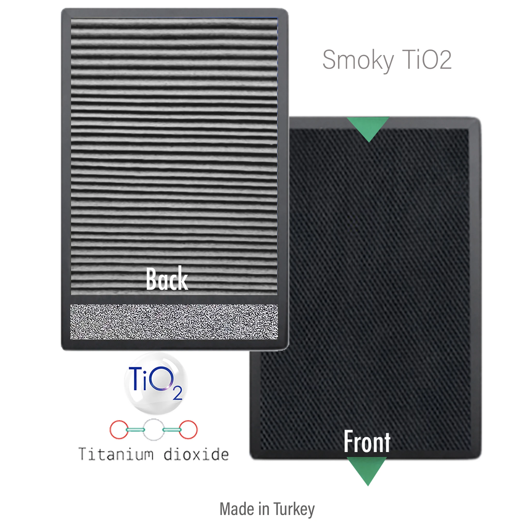 New Fakir Luminoso Smart  Air Purifier Filter Compatible TiO2 Hepa Carbon Smoky Multifunctional + Protective