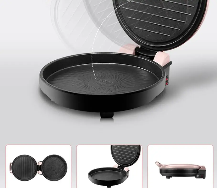 Midea Elektrische Backform Hause Intelligente Frühstück Maker Braten Maschine doppelseitige Heizung Sandwich Maker Pfannkuchen Pan fleisch