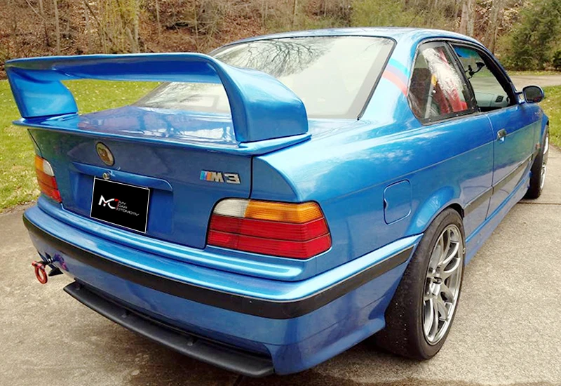 M3 GT V2 Style Spoiler For BMW E36 1990 +  models quality A+ car accessories E36 wing car tuning body cup spoiler