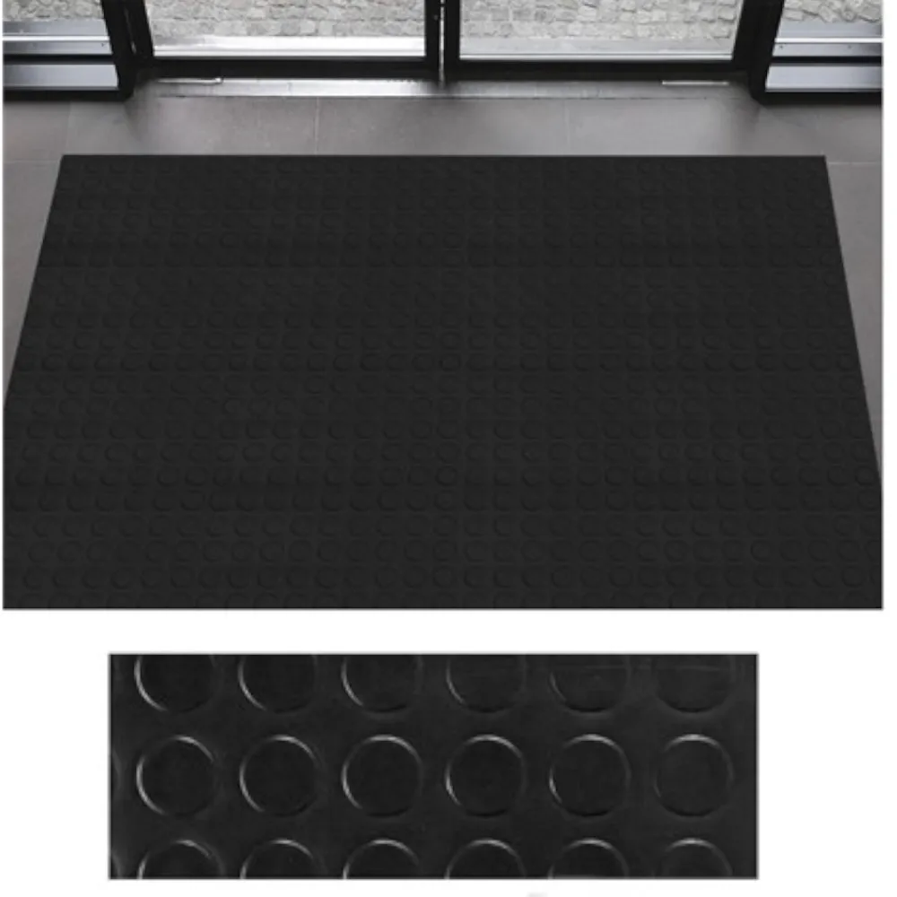 Commercial Candela | Non-slip rubber pavement | Protective floor | Liners | PVC | Workplace | Safety | Easy to install | Varied design | Corrosion resistant | Fireproof | Width 100 cm | Thickness 1y3