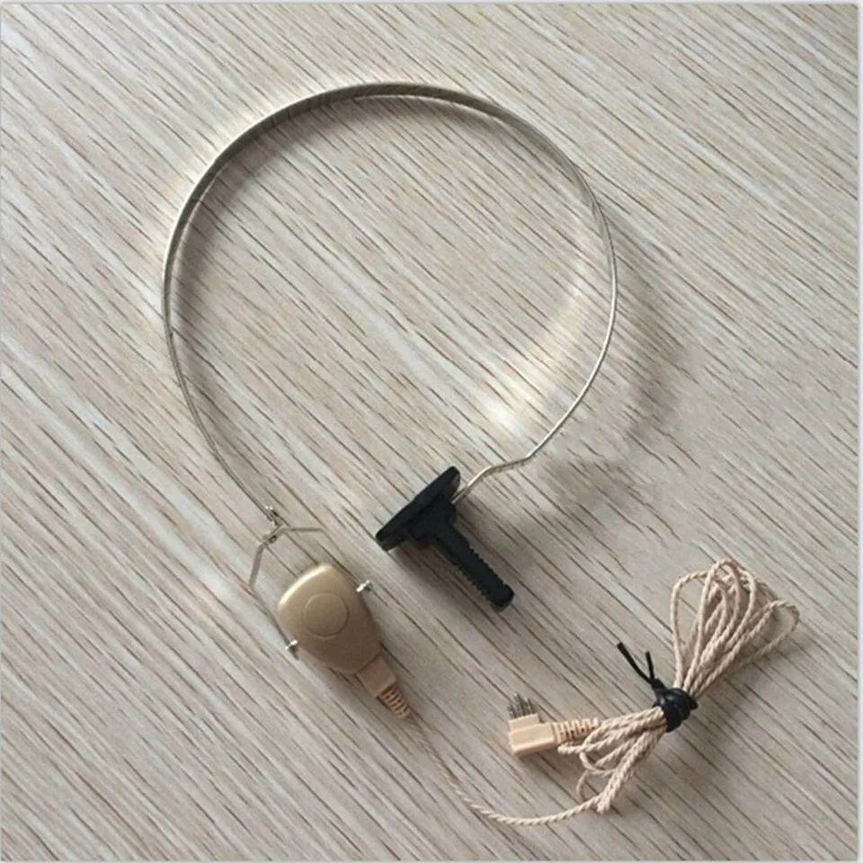 BAHA 3 Pin Bone Conductor Vibrator Headsets with High Quality Headband Hearing Aids Cable for Hearing Aid System