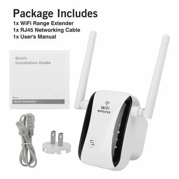 Wifi Booster Wifi Amplifier Wifi Repeater Home Wifi Extender 300M Wi-Fi Amplifier Wi-fi Extender Long Range Internet Amplifier