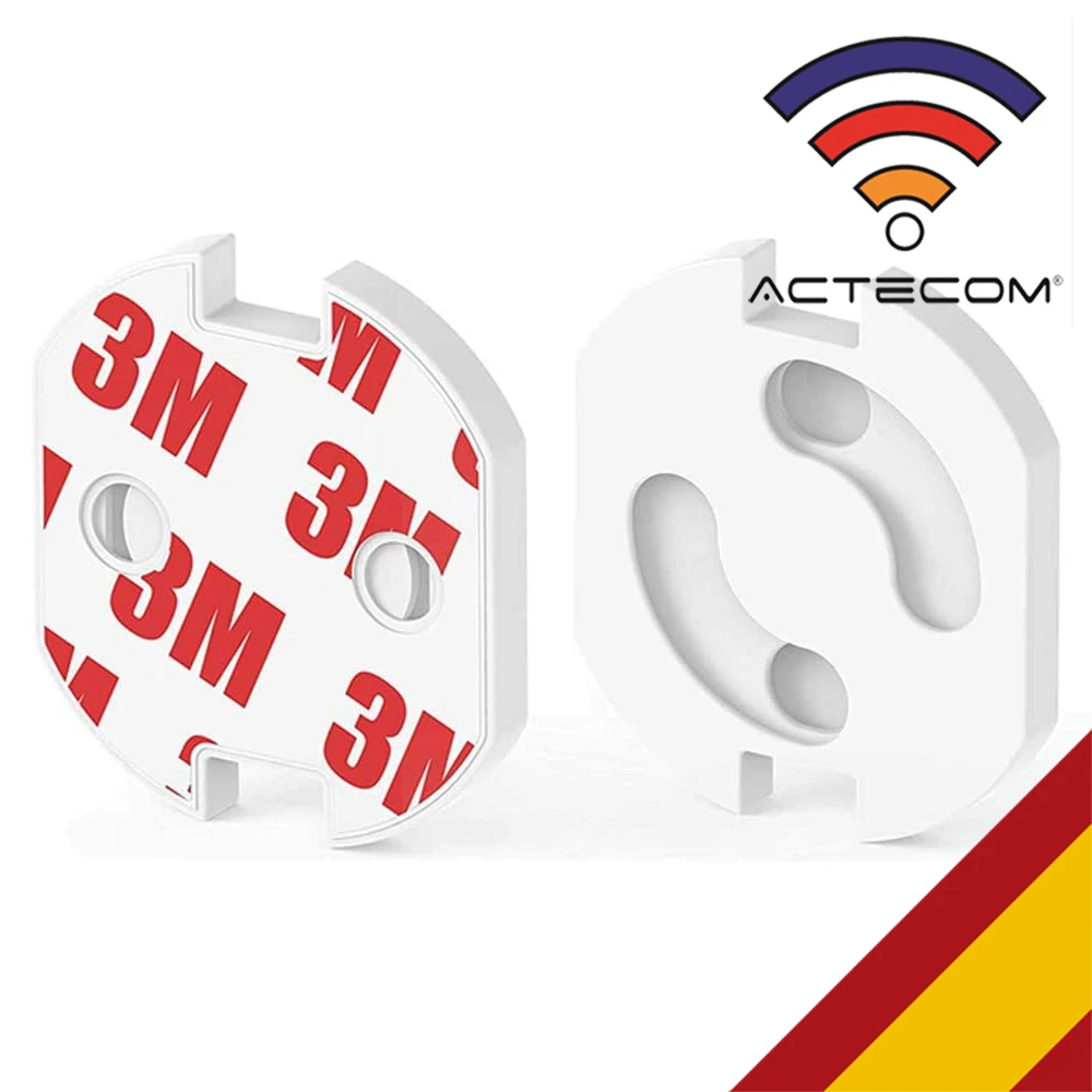 ACTECOM 10x Protective Plug Safety Kids Baby European EU With Adhesive 10 x Set Batch Baby Boy Sticker