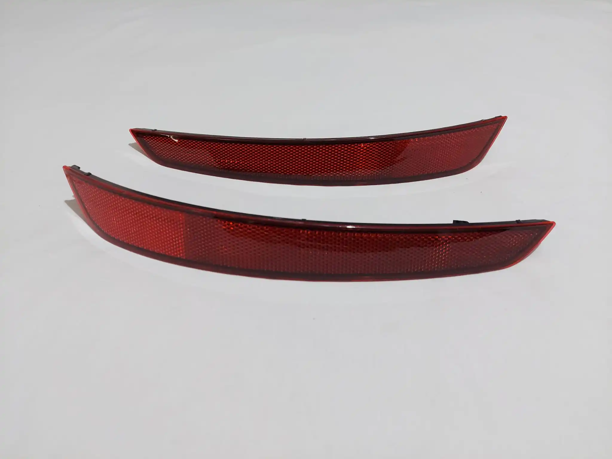 For Skoda Fabia MK3 hatchback 2014-2021 rear bumper light cover reflector panel reflex car spare parts high quality