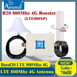LTE B20 800 900 1800 2100Mhz 2g 3g 4g Cellphone Cellular Booster LTE DCS UMTS GSM Repeater 4GMobile Cellular Siganl Amplifeir 4G