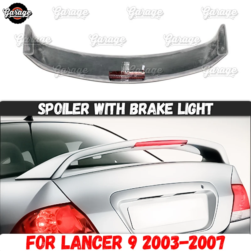 

Spoiler case for Mitsubishi Lancer 9 2003-2007 strips style ABS plastic accessories protective body kit car styling