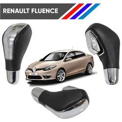 Fit For Renault Fluence Megane 3 Otomatik 6 Forward Gear Shift Knob Black-Beige Car Gear Equipment Indoor Parts trim Tuning