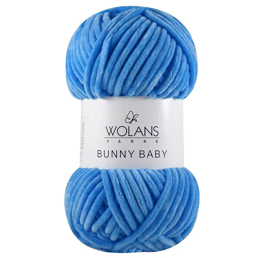 Wolans Bunny Baby-100G. Knitting with 120 Mt 100% Polyester 4.5 Mm Crochet and 6.5 Mm Needle 5 PCS