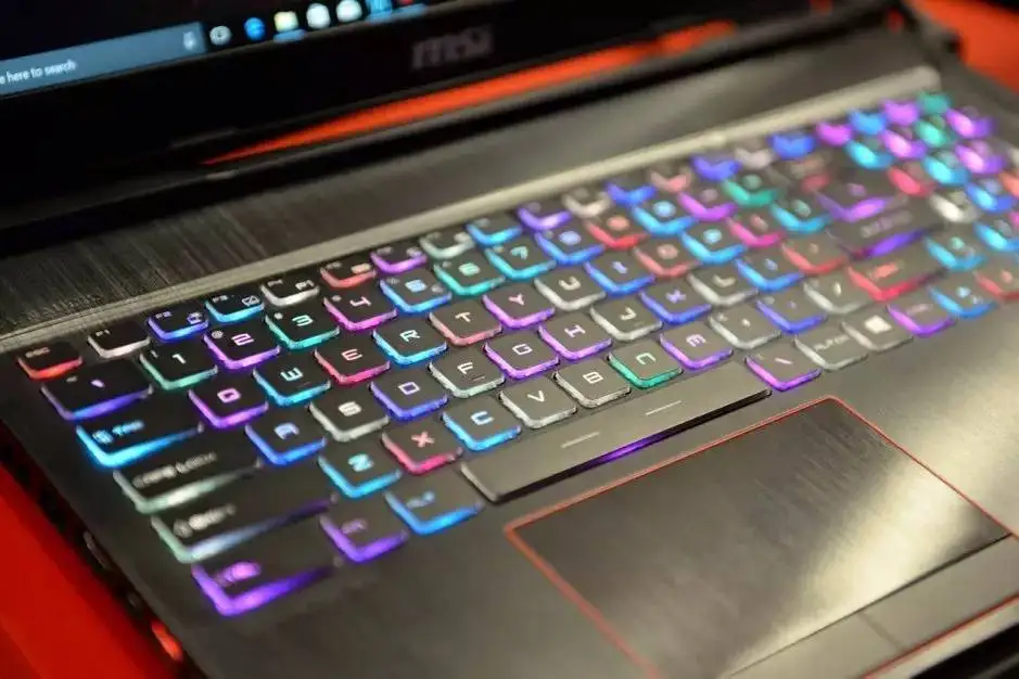 Imagem -02 - Teclado Espanhol Latino para Msi Ge63 Ge73 7rc 7rd Ge63vr Ge73vr 7re 7rf Raider Per-key Rgb Retroiluminado