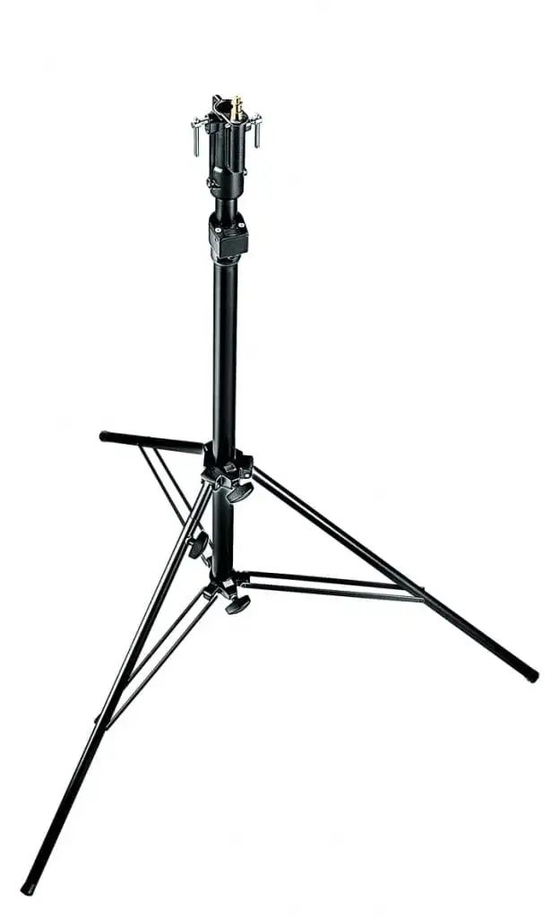 Stand Manfrotto 256BUAC: La solución definitiva para soportes de iluminación ligera en estudios y eventos