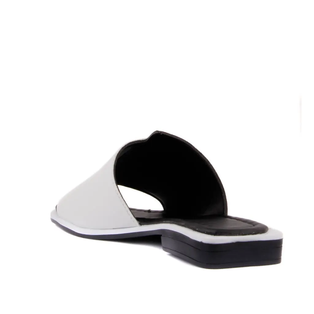 Moxee-Colore Bianco DELLE Donne Sandali Infradito