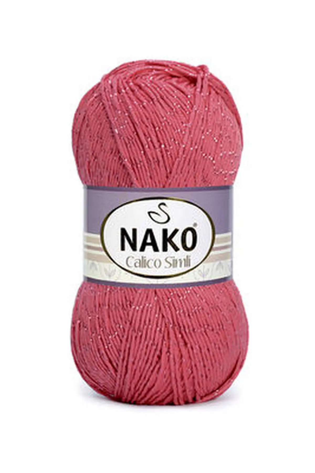 Nako Calico Glittery Hand Knitting Yarns For Sweater Scarf Hat Knitting DIY 100 gr - 240 meters 5 PCS