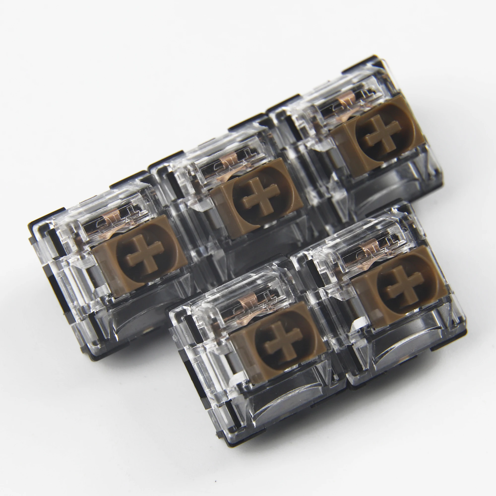 TTC V2 كتم الصوت البني التبديل 3 دبوس 45 جرام اللمس RGB SMD مفاتيح رمح للوحة مفاتيح الألعاب