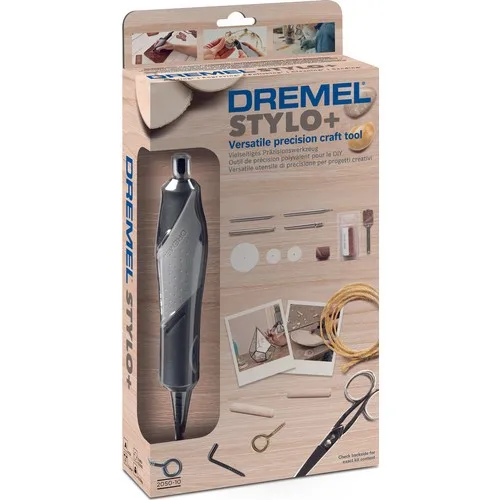 DREMEL STYLO + 10 Accessorized Advantageous Kit Grinding Machine Hobby